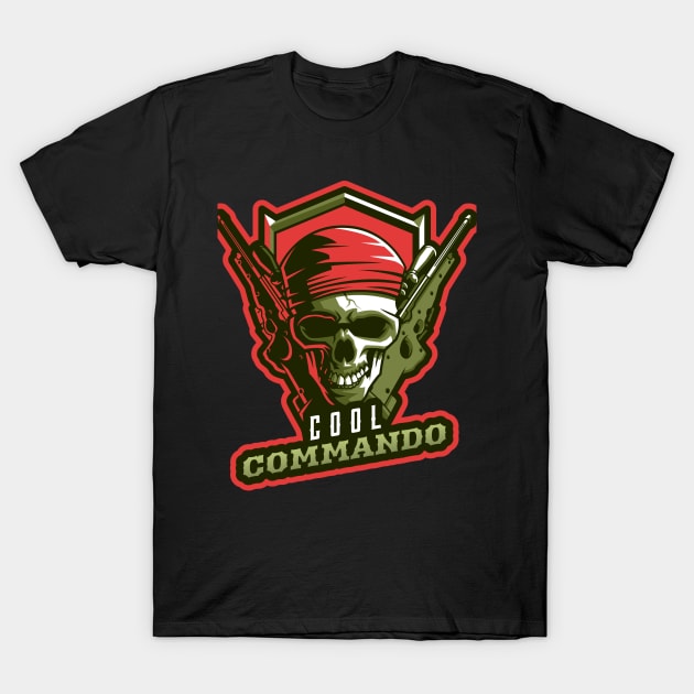 Cool Commando T-Shirt by Joco Studio